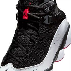 Jordan 6 Rings "Black/University Red/White" Men's Shoe 12
